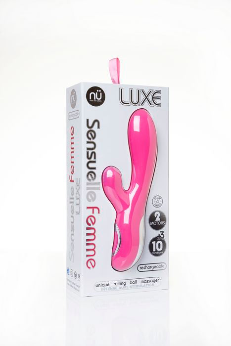 Sensuelle Femme Luxe Rabbit 10 Function Pink - iVenuss