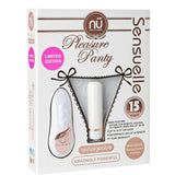 Sensuelle Pleasure Panty White Remote Control - iVenuss