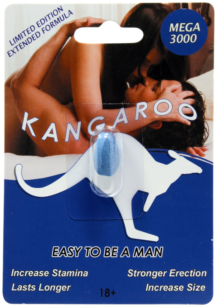 Kangaroo For Him Mega 3000 Blue 36pc Display - iVenuss