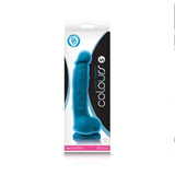 Colours Dual Density 5 Dildo Blue " - iVenuss