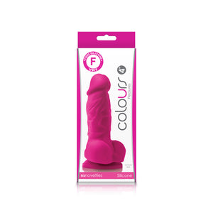 Colours Pleasures 4in Dildo Pink - iVenuss