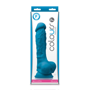Colours Pleasures 7in Dildo Blue - iVenuss