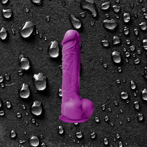Colours Pleasures 5in Dildo Purple - iVenuss