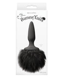 Bunny Tails Mini Black Black Fur - iVenuss