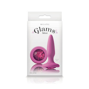 Glams Mini Pink Gem Butt Plug - iVenuss