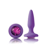 Glams Mini Purple Gem Butt Plug - iVenuss