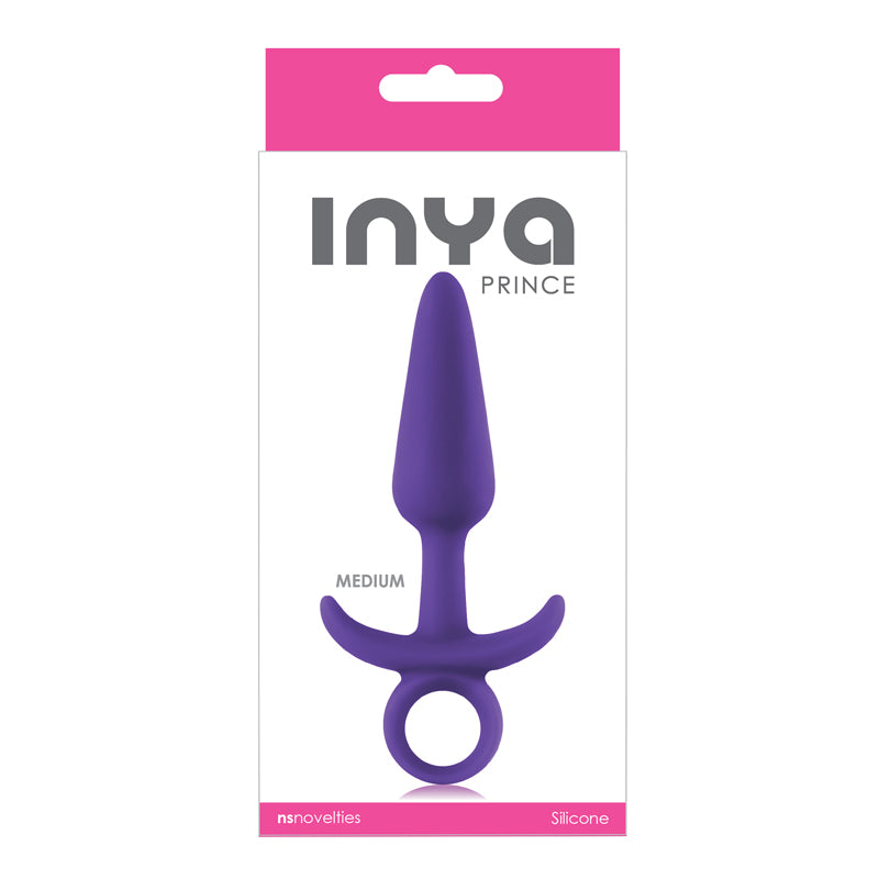 Inya Prince Medium Butt Plug Purple - iVenuss