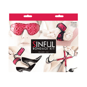 Sinful Bondage Kit Pink - iVenuss