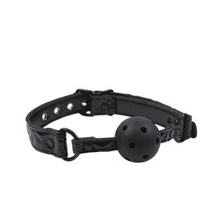 Sinful Black Ball Gag - iVenuss