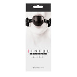 Sinful Black Ball Gag - iVenuss
