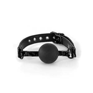 Sinful Soft Silicone Gag Black - iVenuss