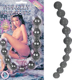 Thai Jelly Anal Beads-black - iVenuss