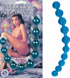 Thai Jelly Anal Beads-blue - iVenuss