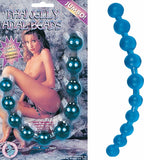 Thai Jelly Anal Beads-blue - iVenuss
