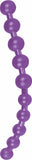Thai Jelly Anal Beads-purple - iVenuss