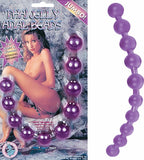 Thai Jelly Anal Beads-purple - iVenuss