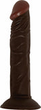 Afro American Whopper Vibrating 7in Brown - iVenuss
