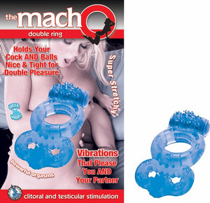 Macho Double Ring Blue - iVenuss
