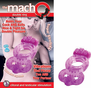 Macho Double Ring Purple - iVenuss