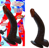 Afro American Whopper 8in W-balls Brown - iVenuss