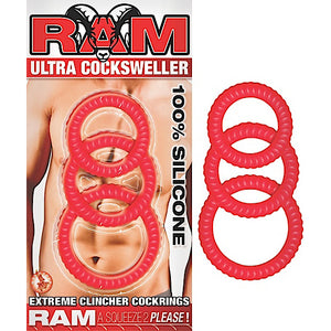 Ram Ultra Cock Swellers Red - iVenuss