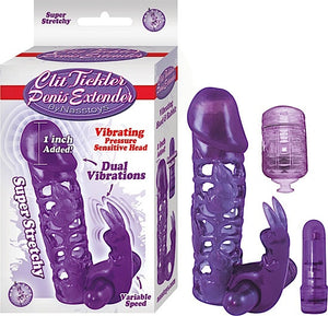 Clit Tickler Penis Extender Purple - iVenuss