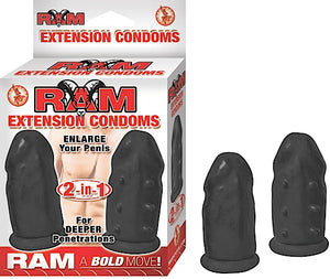 Ram Extension Condoms Black - iVenuss