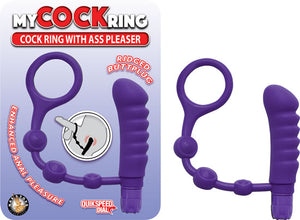 My Cockring W-ass Pleaser Purple - iVenuss