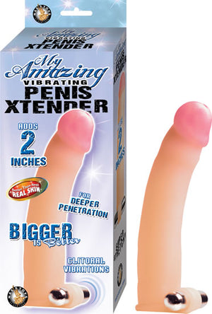 My Amazing Vibrating Penis Xtender Flesh - iVenuss
