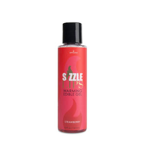 Sizzle Lips Warming Gel Strawberry 4.2 Oz - iVenuss