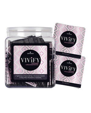 Vivify Tightening & Rejuvenation Gel 100 Pc Single Use Packet Tub - iVenuss
