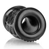 Morph Sleek Geometric Pattern Ballstretcher Oxballs Silicone Smoosh Black - iVenuss