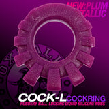 Cock-lug Lugged Cockring Plum