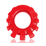 Cock-lug Lugged Cockring Red