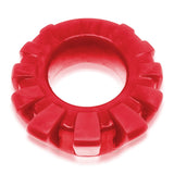 Cock-lug Lugged Cockring Red