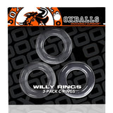 Willy Rings 3 Pk Cockrings Clear