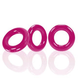 Willy Rings 3 Pk Cockrings Hot Pink