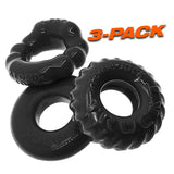 Bonemaker 3-pack C-ring Black