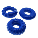 Bonemaker 3-pack C-ring Pool Blue