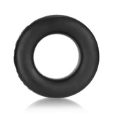 Cock-t Small Comfort Cockring Atomic Jock-oxballs Silicone Smoosh Black - iVenuss