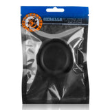 Cock-t Small Comfort Cockring Atomic Jock-oxballs Silicone Smoosh Black - iVenuss