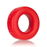 Cock-t Small Comfort Cockring Atomic Jock-oxballs Silicone Smoosh Red