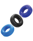 Hunkyjunk Huj C-ring 3pk Blue- Multi - iVenuss