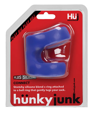 Hunkyjunk Connect Cock-ball Tugger Cobalt - iVenuss