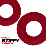 Stiffy 2-pack C-rings Cherry Ice