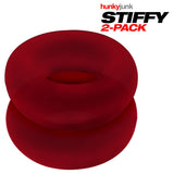 Stiffy 2-pack C-rings Cherry Ice