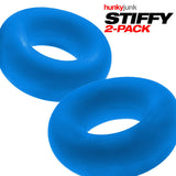 Stiffy 2-pack C-rings Teal Ice