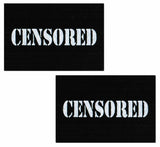 Pastease Black Censor Bars - iVenuss