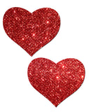 Pastease Heart Red Glitter - iVenuss
