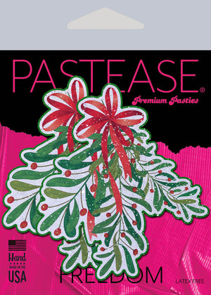 Pastease Xmas Winter Mistletoe W- Red Bow